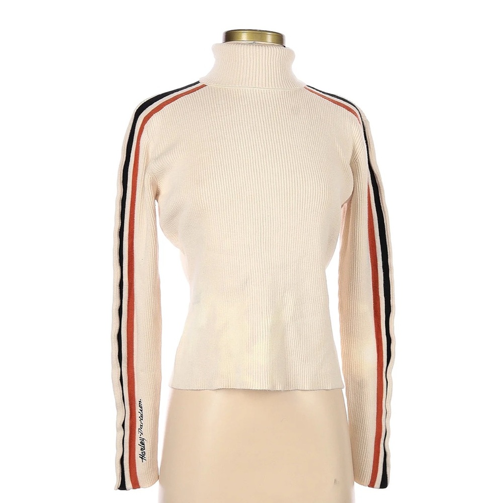 Harley-Davidson Women’s Knit Ivory Sweater Size: 1W